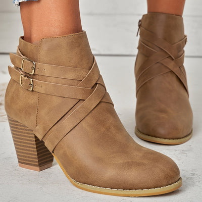 Orabella | Stylish Heeled Ankle Boots