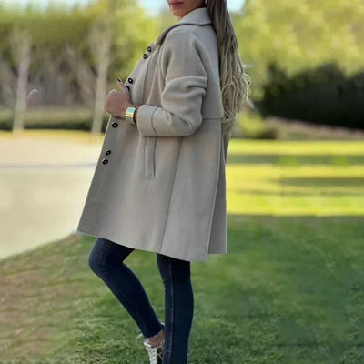 Melisma | Stylish Button-Front Coat