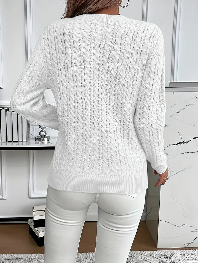 winston – Ladies' Cable Knit Jumper