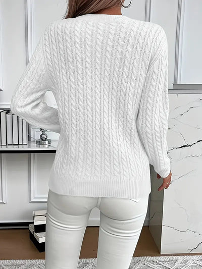 winston – Ladies' Cable Knit Jumper
