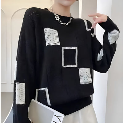 Clarida | Elegant Crew Neck Sweater