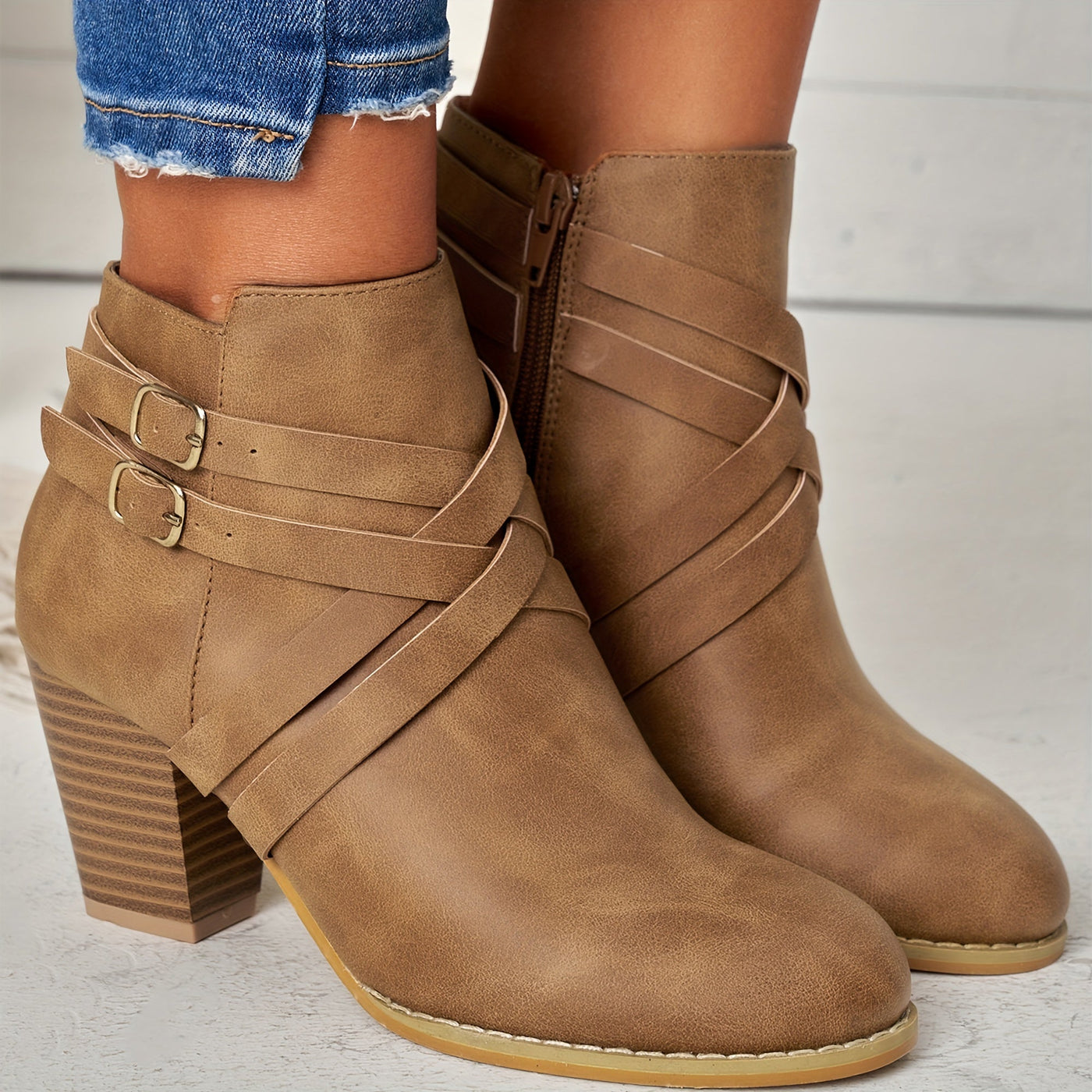 Orabella | Stylish Heeled Ankle Boots