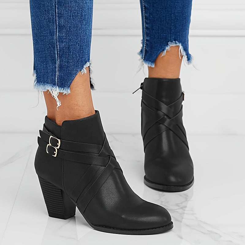 Orabella | Stylish Heeled Ankle Boots