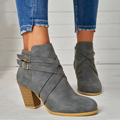 Orabella | Stylish Heeled Ankle Boots