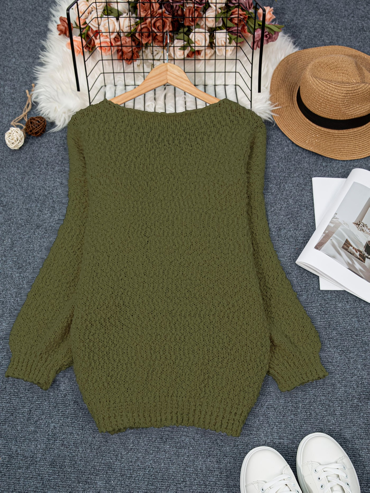 Jenna | Cozy Long Sleeve Sweater