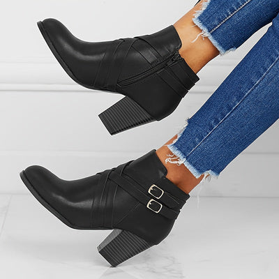 Orabella | Stylish Heeled Ankle Boots