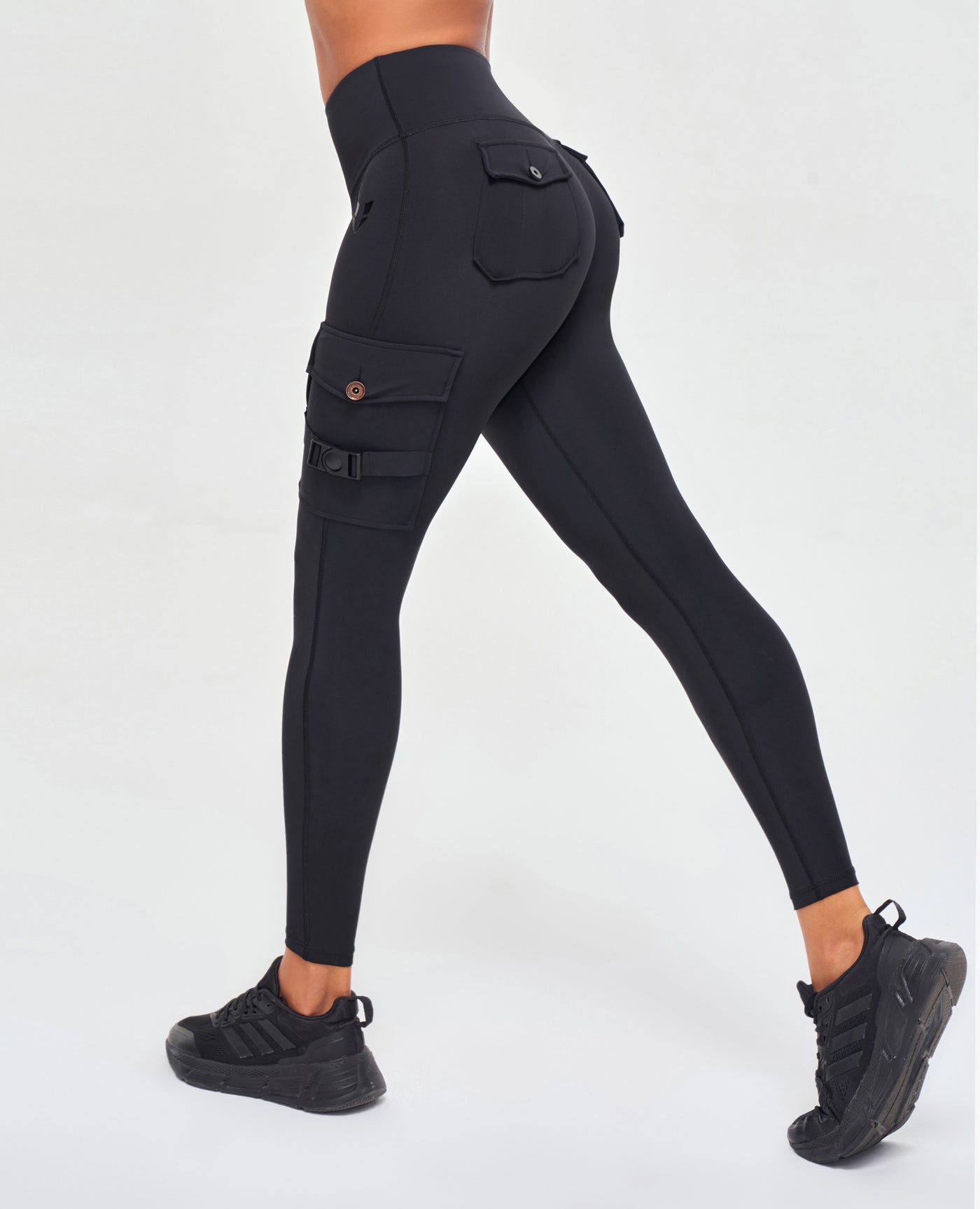 Leggings for strength training - Black