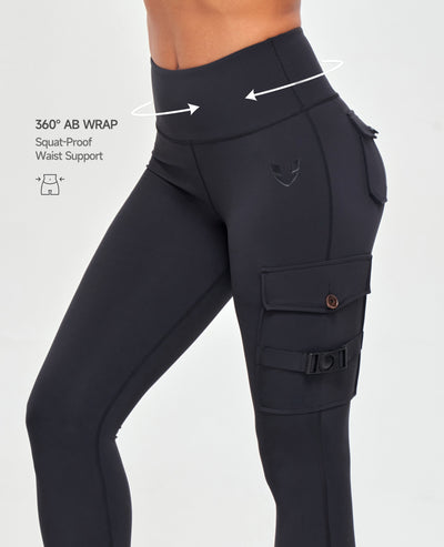 Leggings for strength training - Black