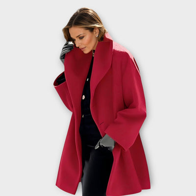 Elviana | Elegant Windproof Coat