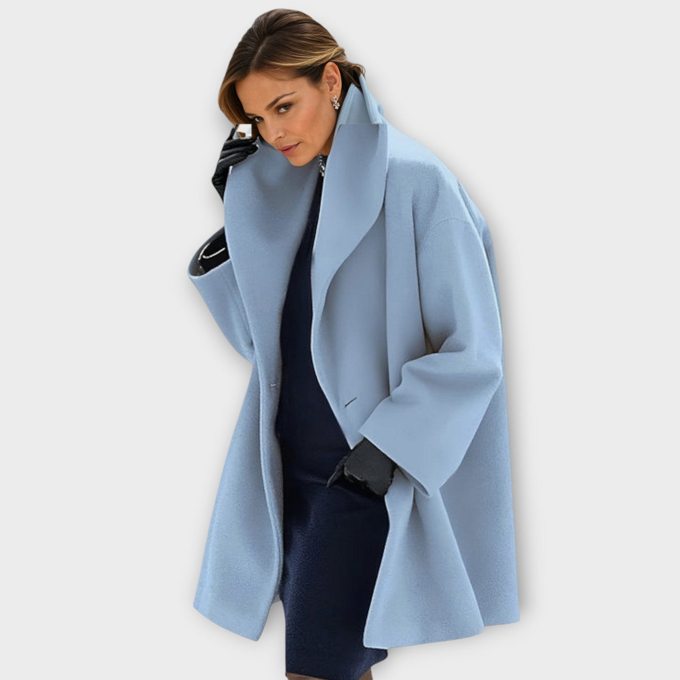 Elviana | Elegant Windproof Coat