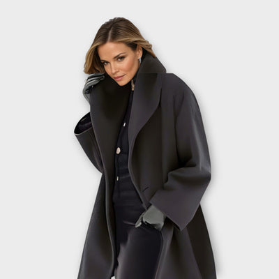 Elviana | Elegant Windproof Coat
