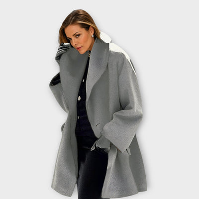 Elviana | Elegant Windproof Coat
