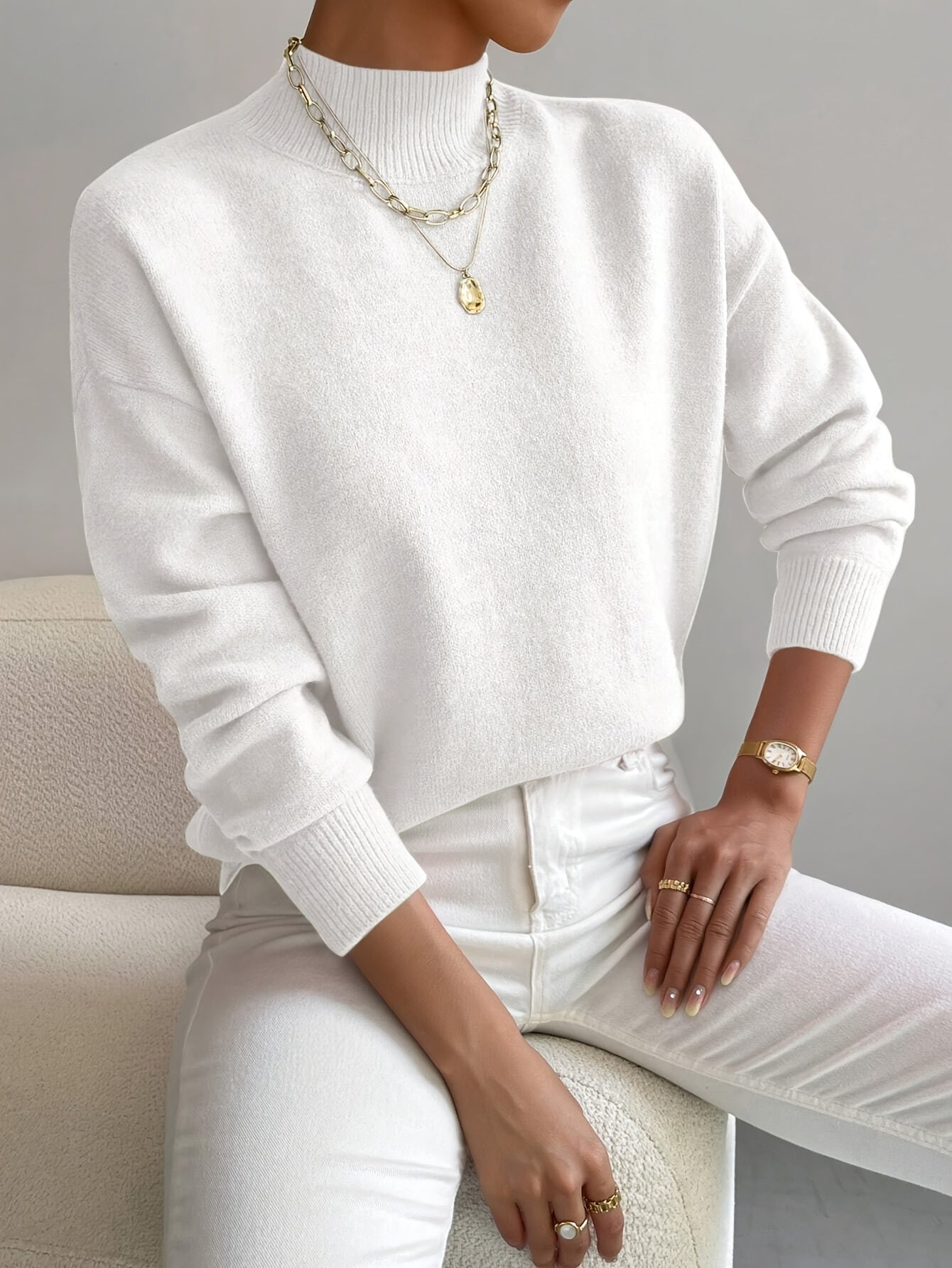 Mairiame | Comfortable Turtleneck Sweater
